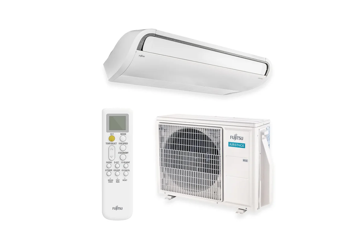 Ar Condicionado Split Teto Inverter Fujitsu Airstage Premium 18.000 BTU/h Quente e Frio R-32 220V