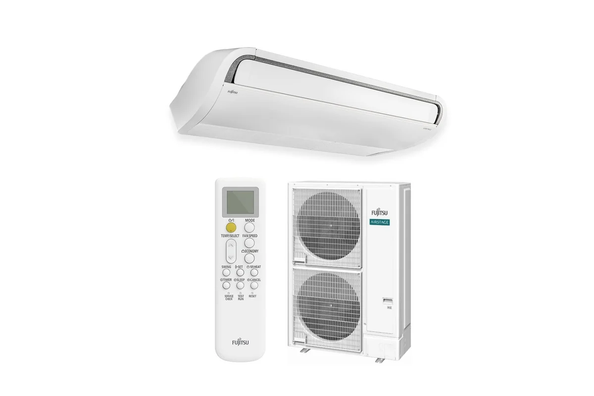 Ar Condicionado Split Teto Inverter Fujitsu Airstage Premium 52.000 BTU/h Quente e Frio