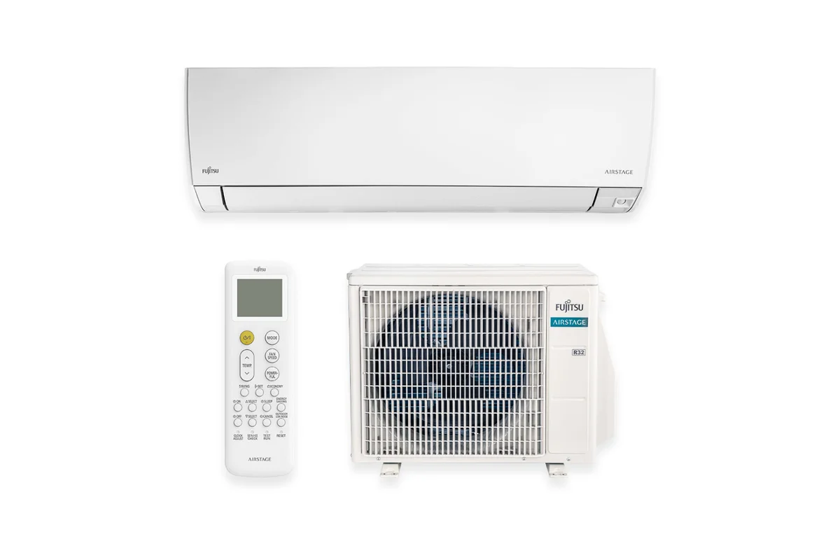 Ar Condicionado Split High Wall Inverter Fujitsu Airstage Premium 9.000 BTU/h Quente e Frio R-32 220V