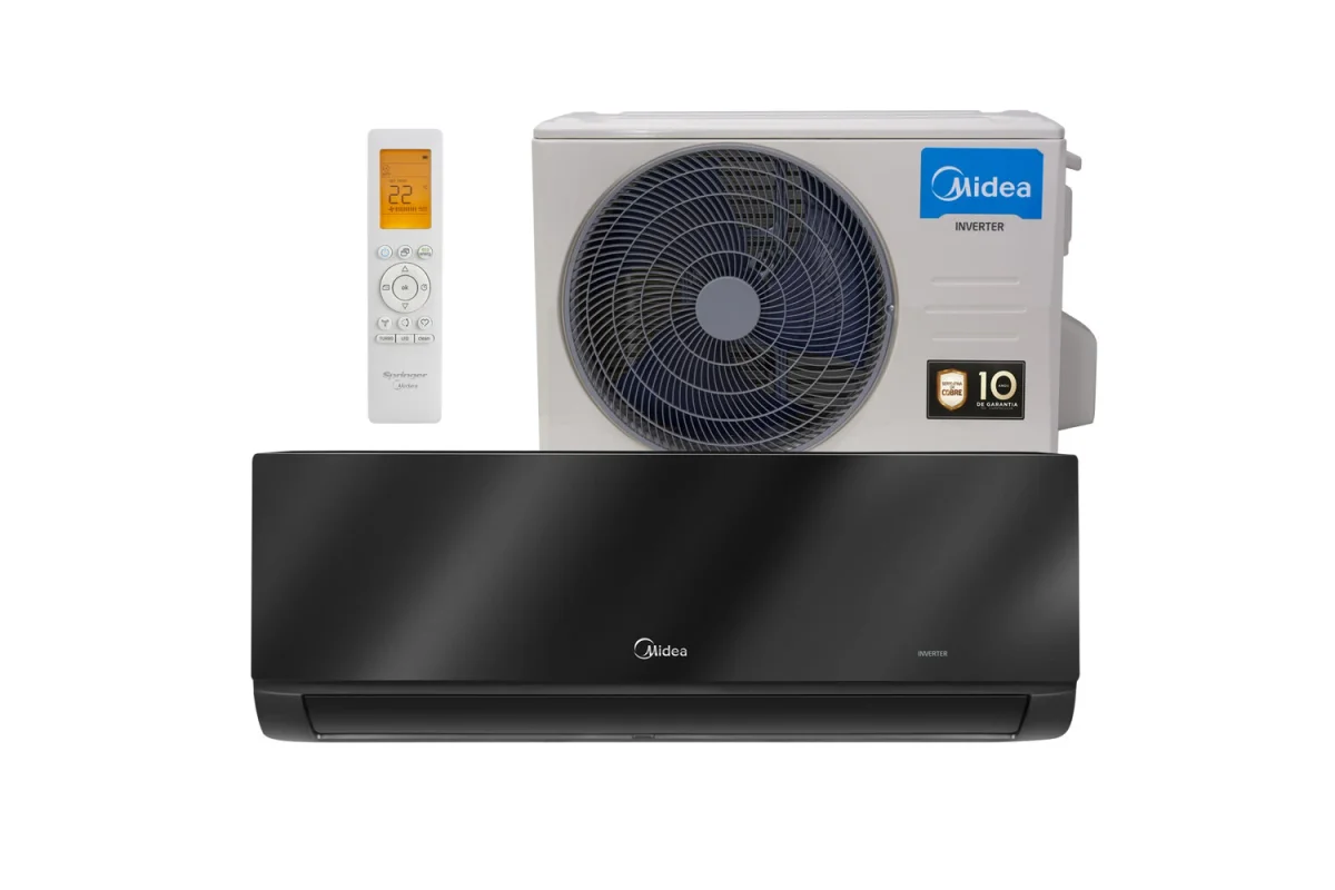 Springer Midea Ar Condicionado Split Inverter 12000 BTU Black Edition Q/F Midea