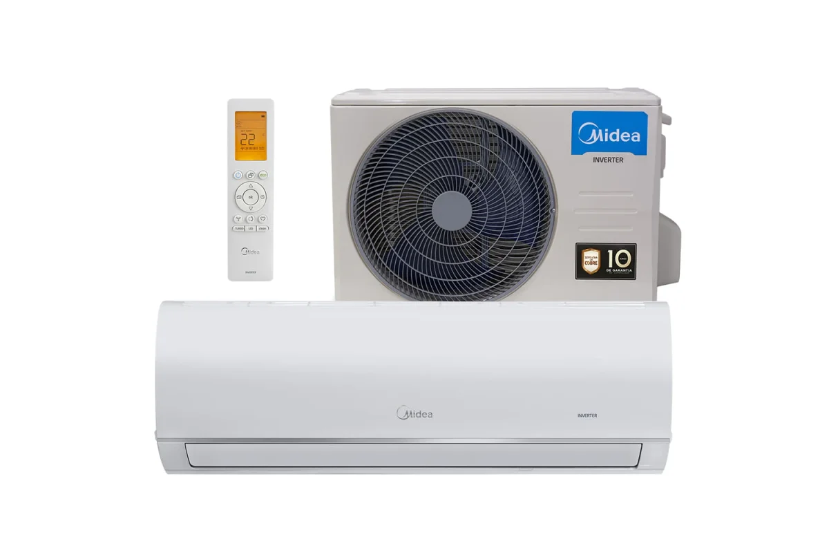 Midea Ar Condicionado 12000 BTUs Inverter Connect Frio Midea