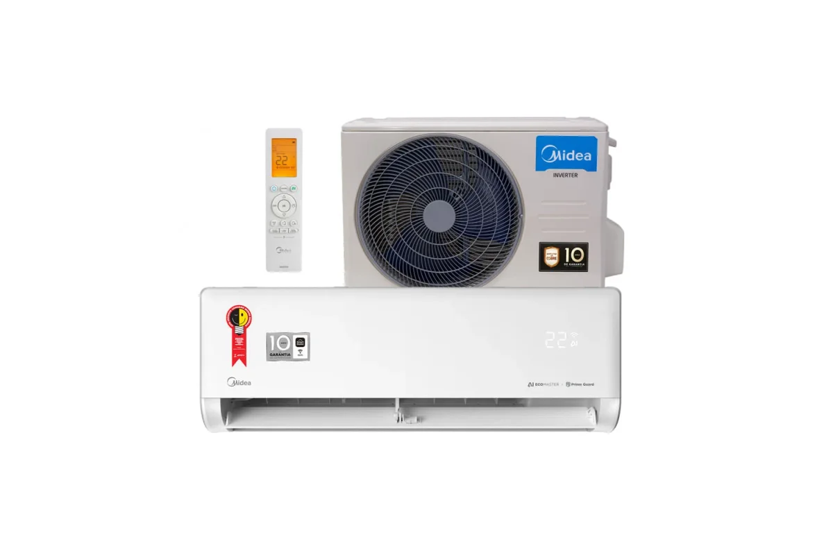Ar Condicionado Split 12.000 BTUs Inverter AI Ecomaster Q/F Midea